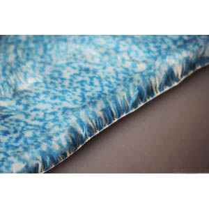 FB 006 Acrylic blue mixed smooth roller fabric